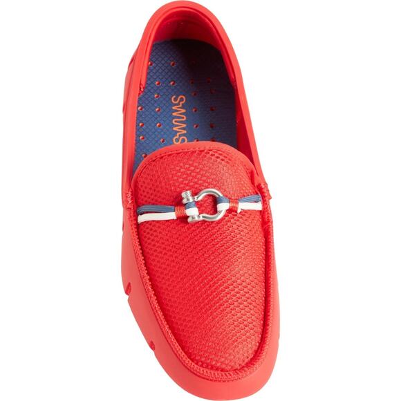 SWIMS Riva Loafers Red Slip On Loafers Shoes Mens Size 7 New main image 6